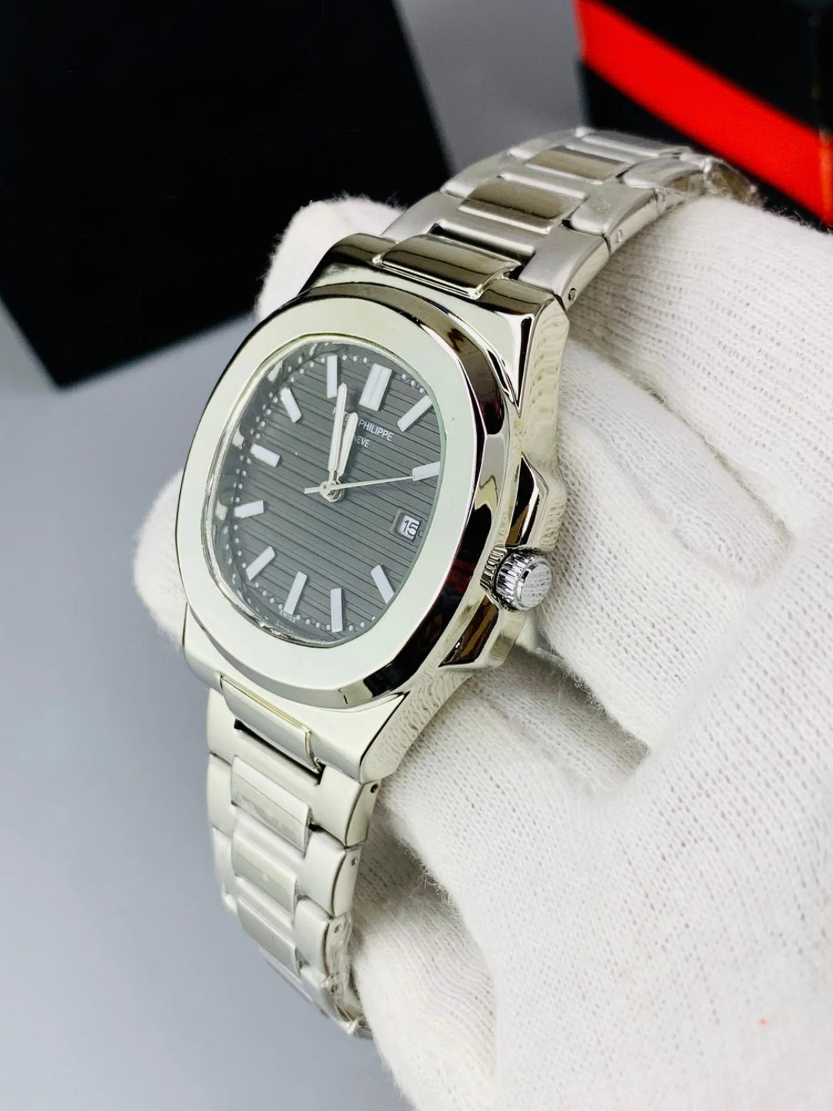 Patek philippe Nautilus Silver