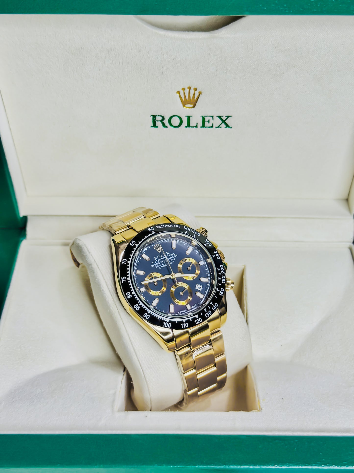 Rolex Daytona Golden - Black Dial Chronograph Edition