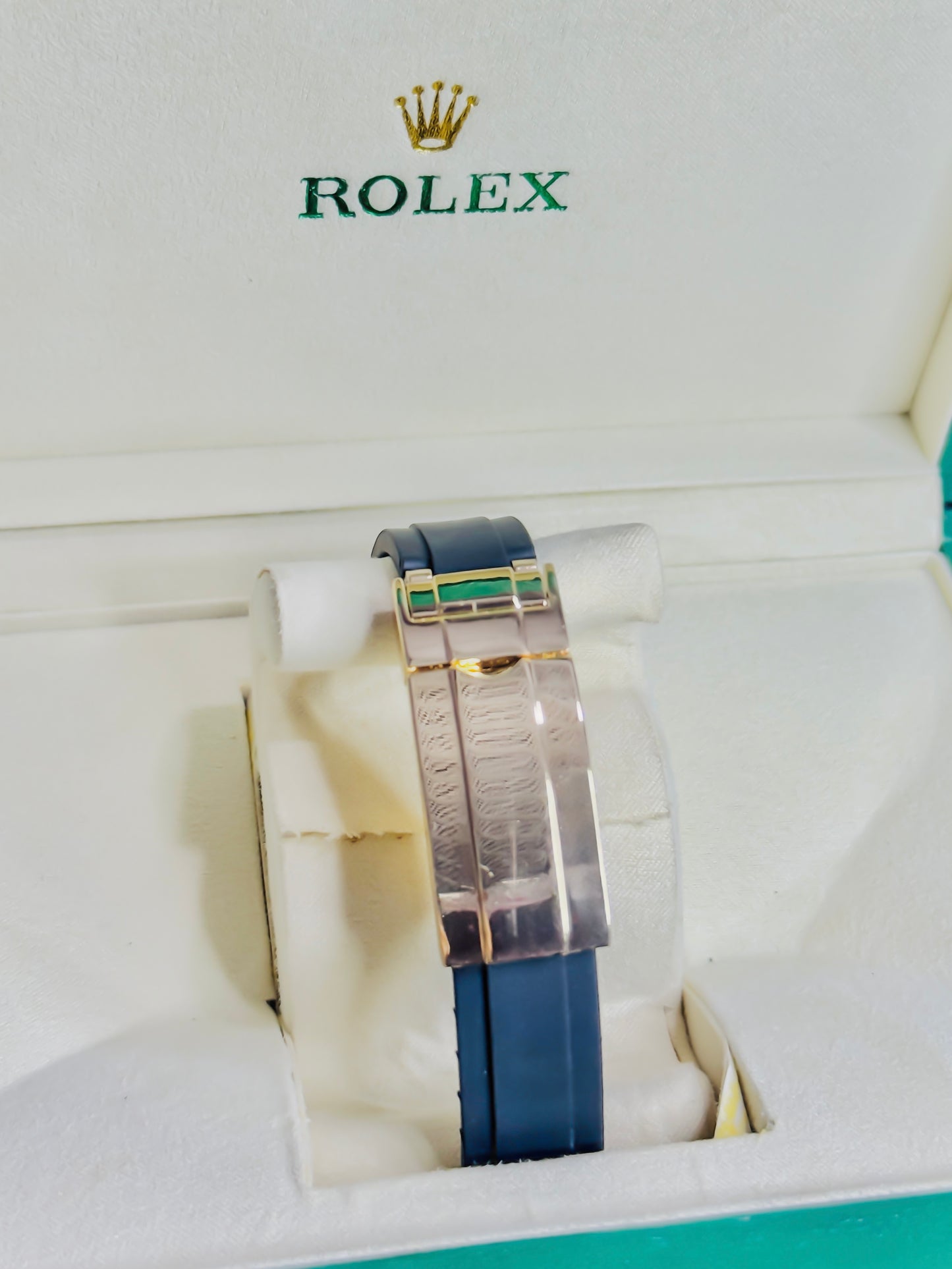 Rolex Daytona Black Dial - Chronograph Strap Edition