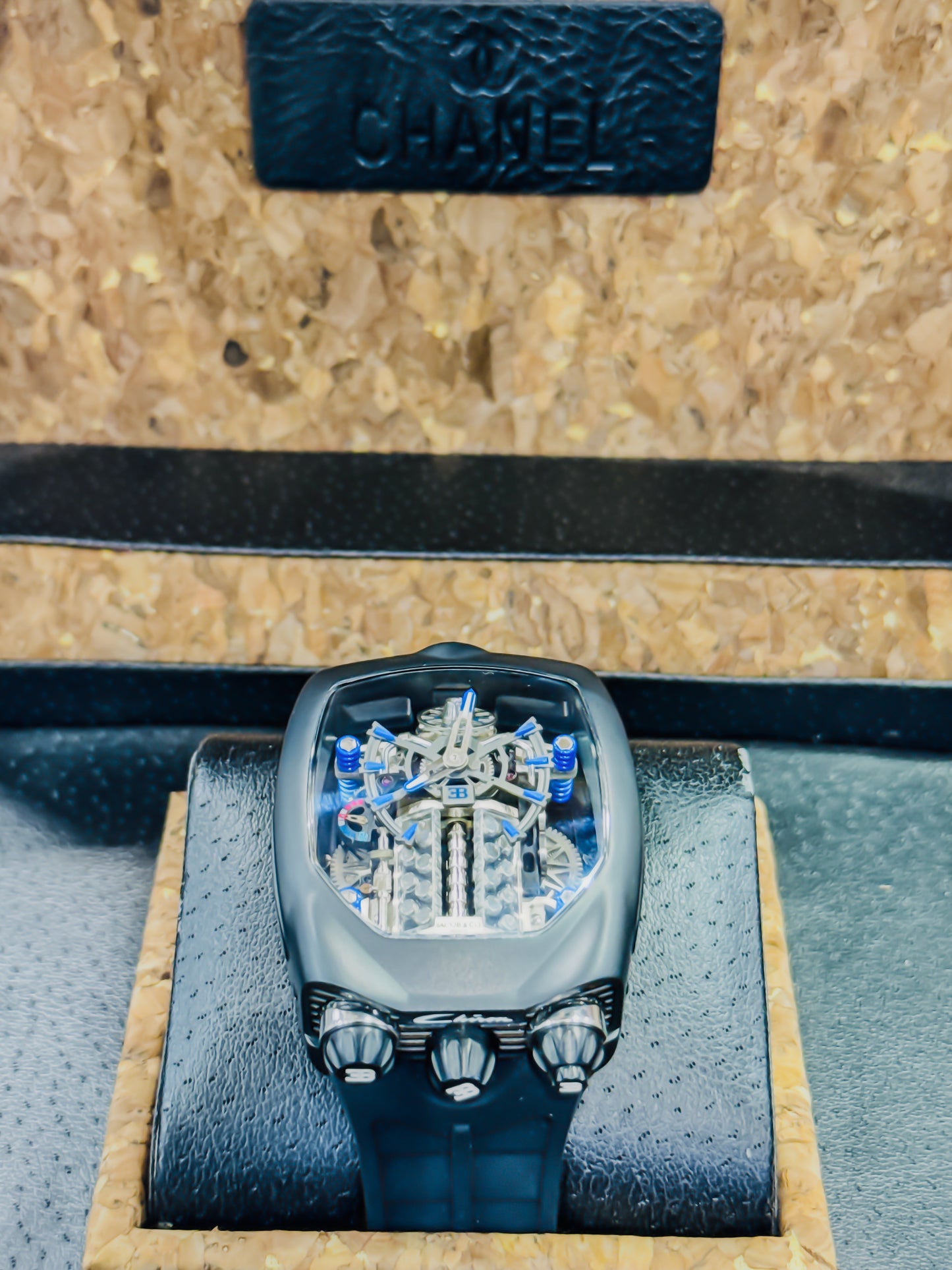 Jacob&Co Bugatti Chiron Skeleton - Black Master Edition