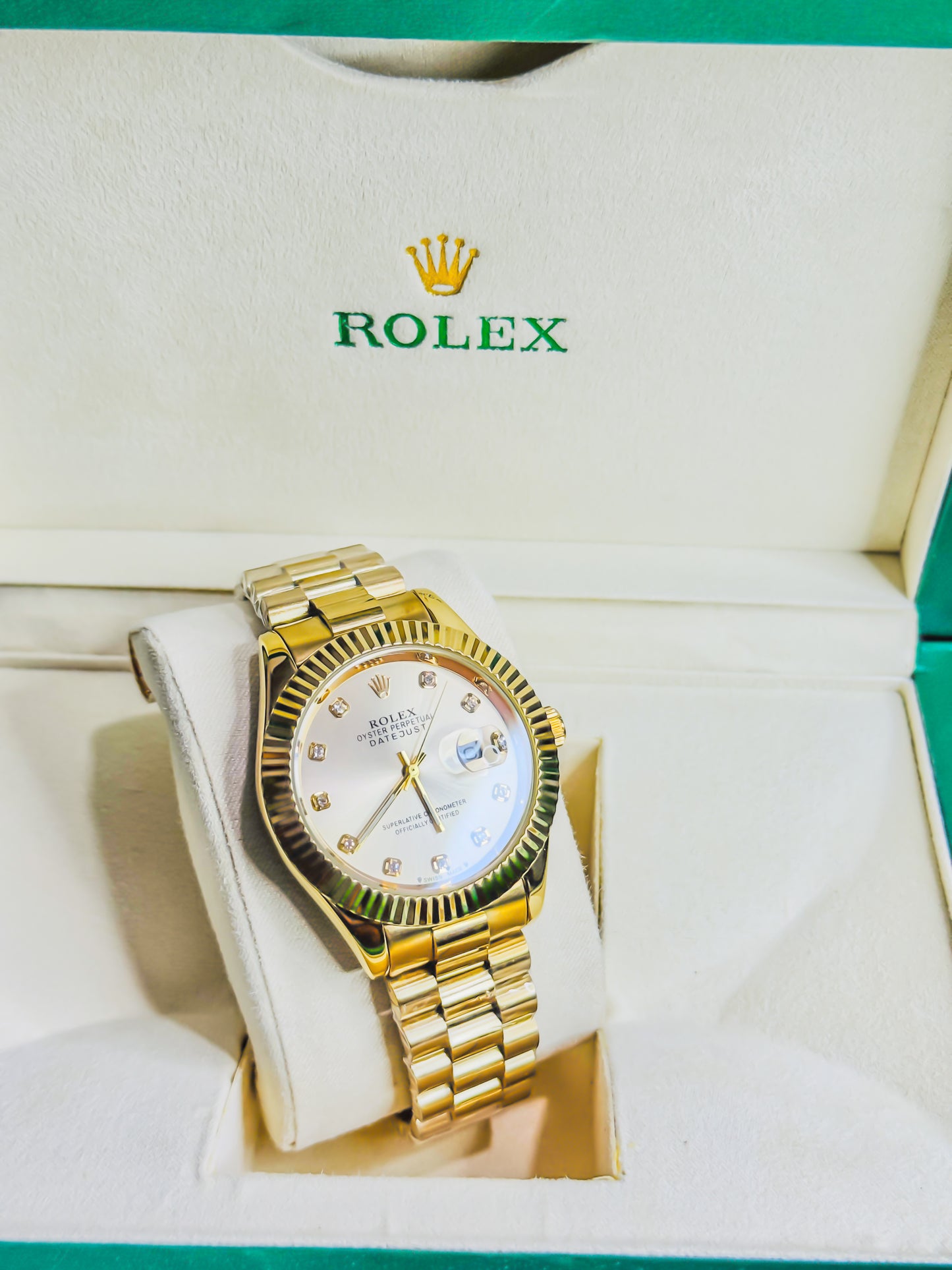 Rolex Royale Date Just - Golden