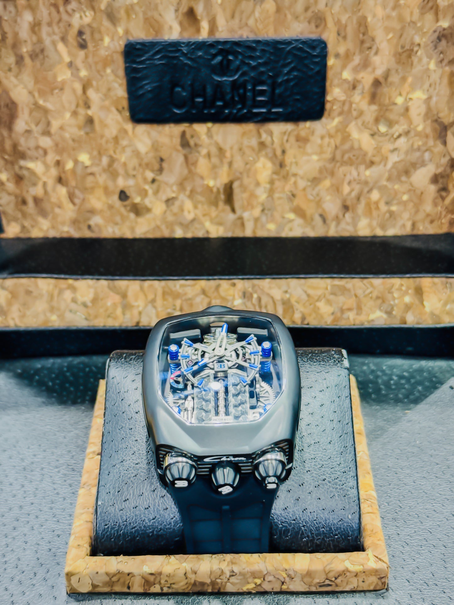 Jacob&Co Bugatti Chiron Skeleton - Black Master Edition