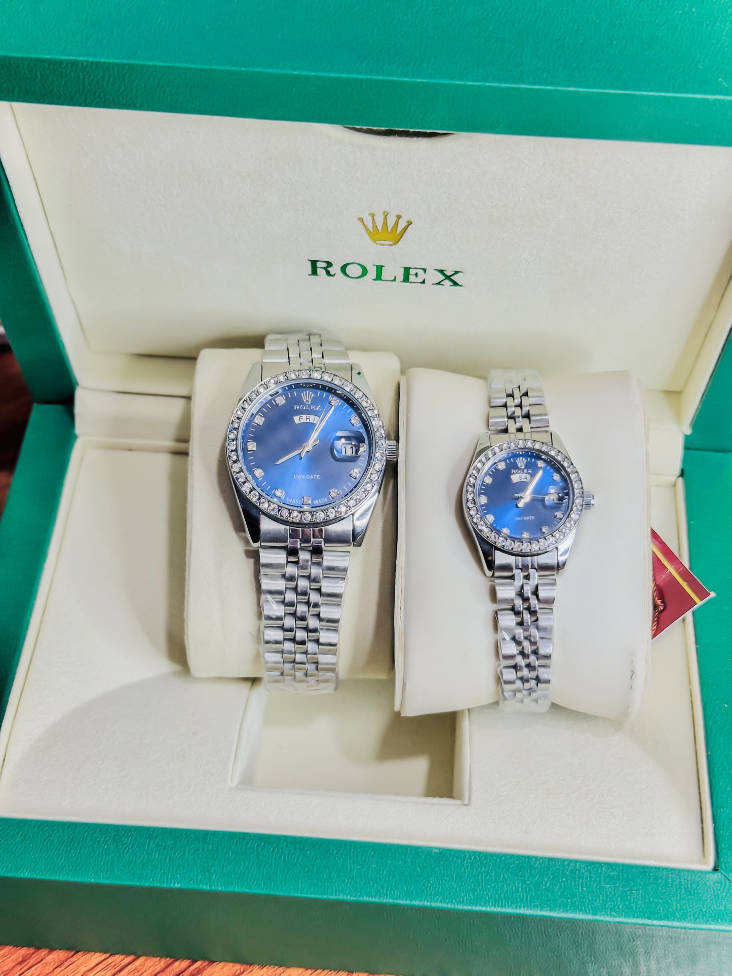 Rolex Couple Watch Set