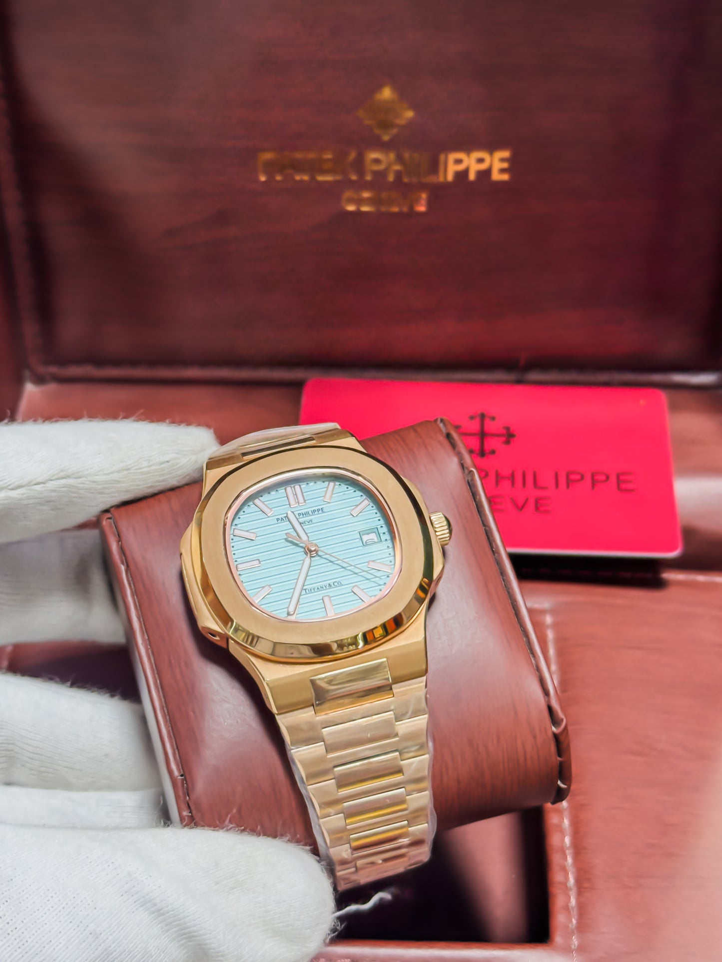 Patek Philippe Nautilus Golden - Tiffany Dial - Master Edition