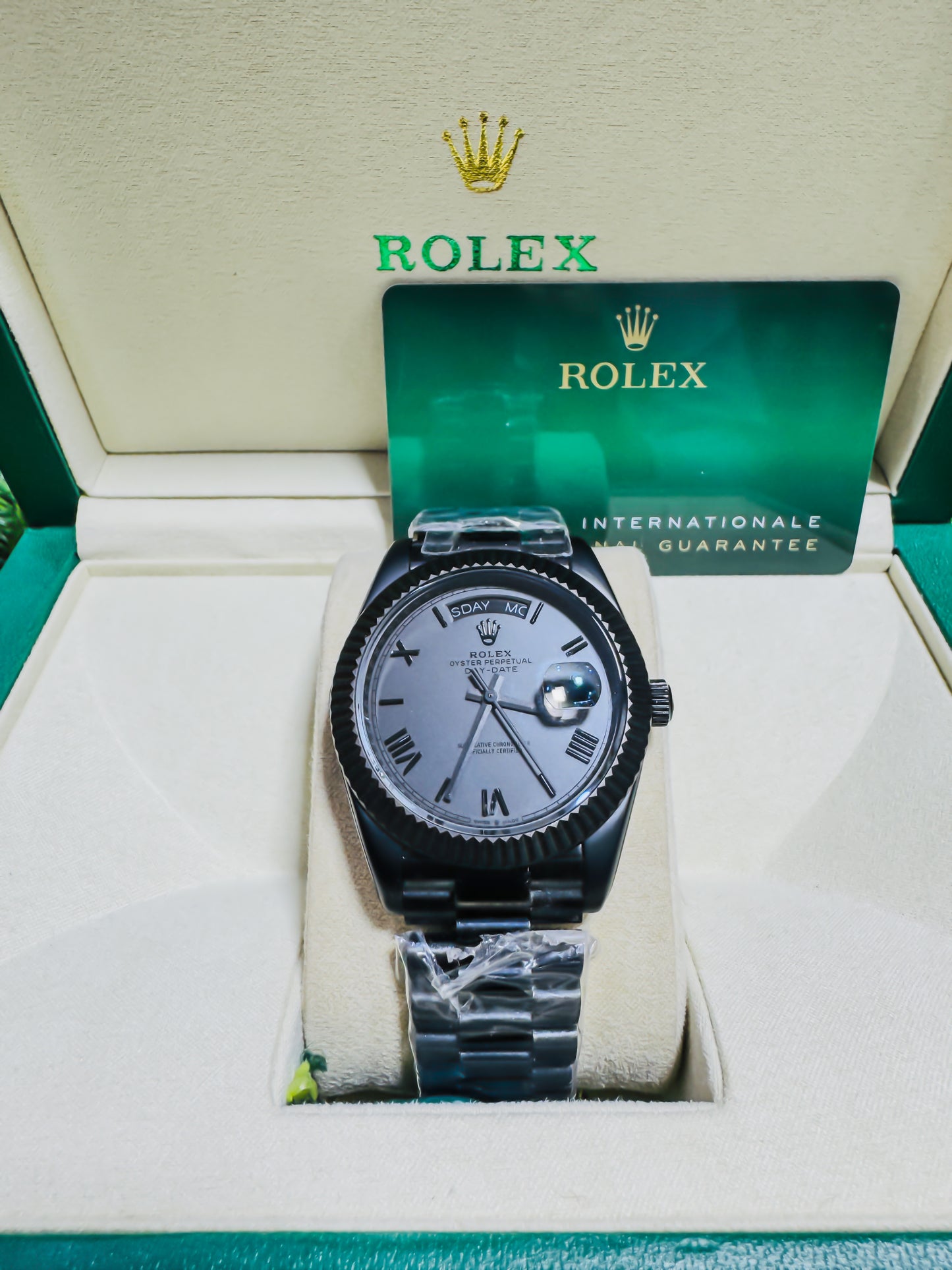 Rolex Black Day-Date | Premium Automatic Edition