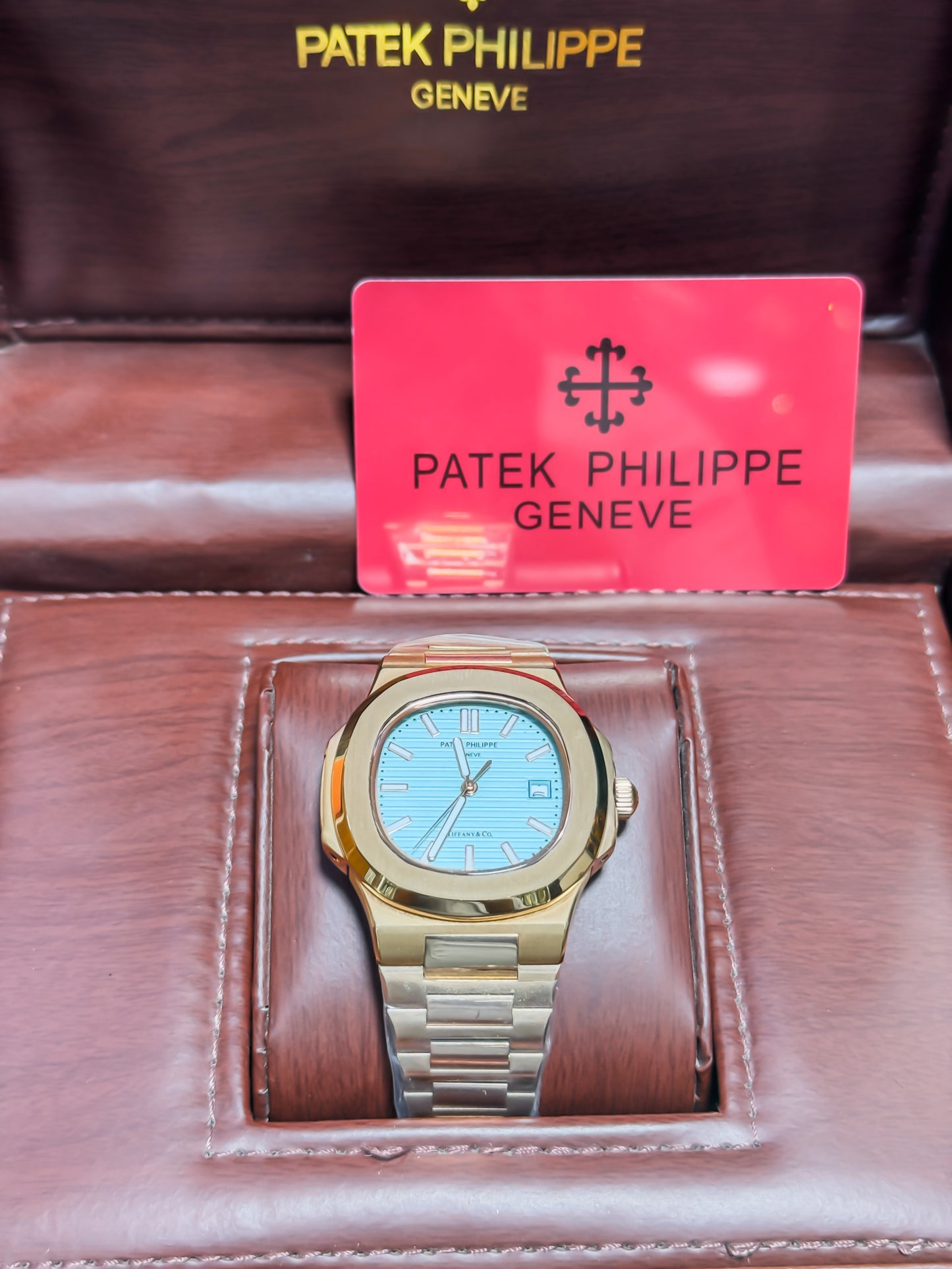 Patek Philippe Nautilus Golden - Tiffany Dial - Master Edition
