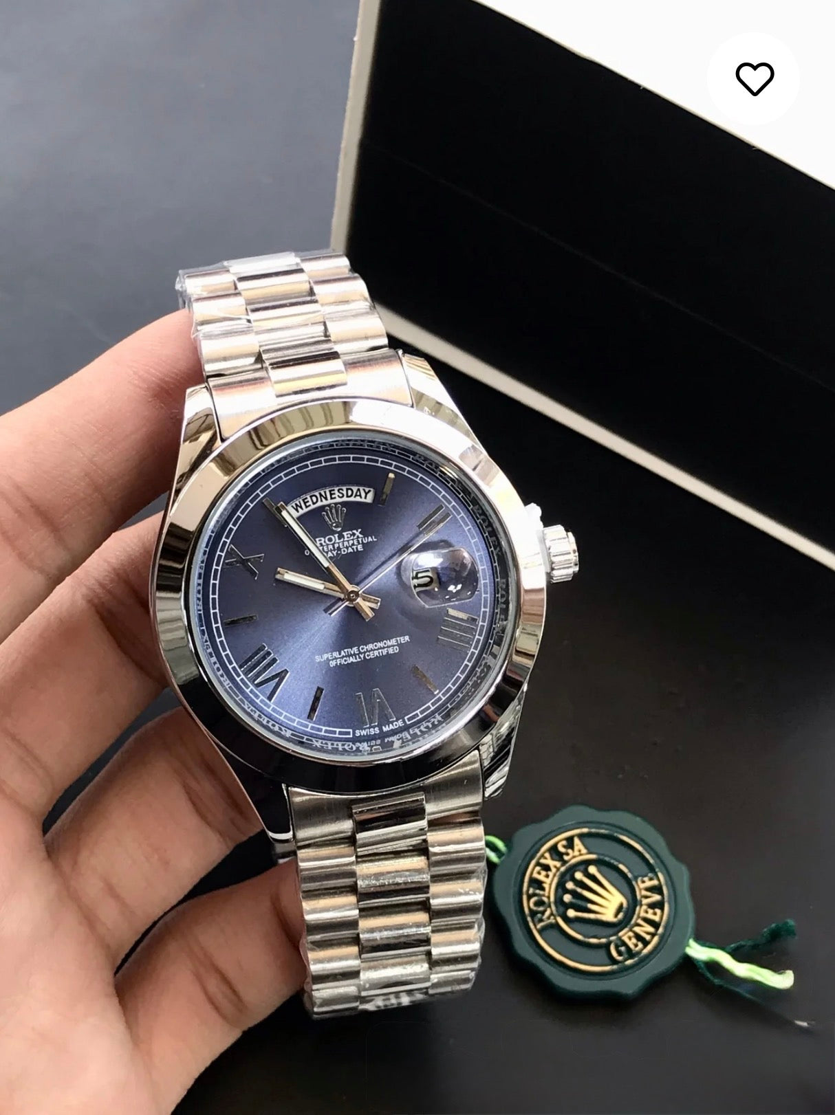 Rolex Royale Day-Date | Blue Roman Dial