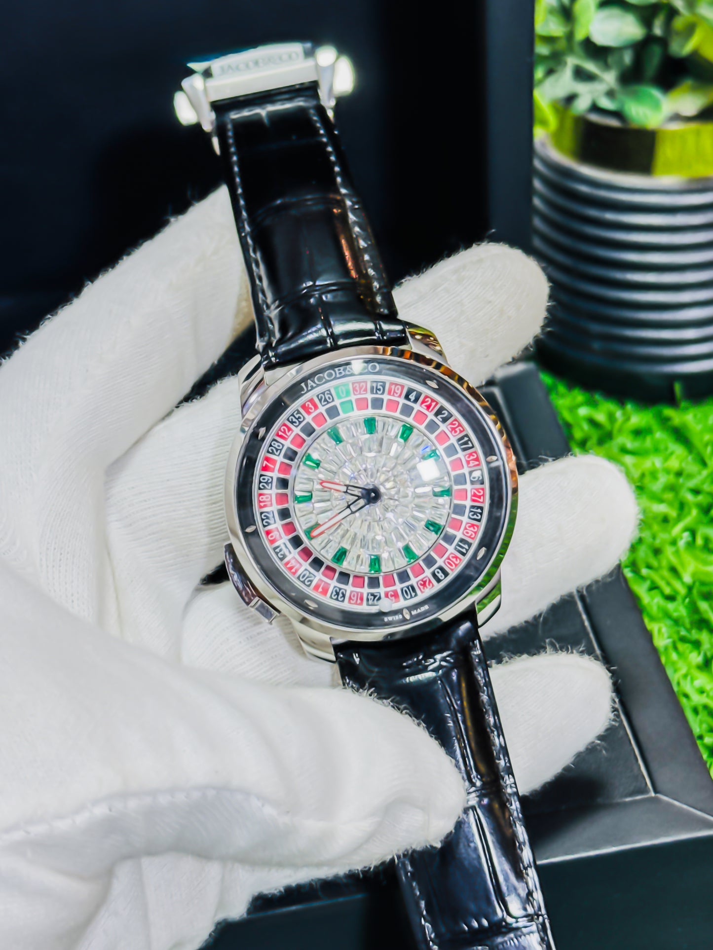 CASINO TOURBILLON by Jacob & Co - Silver Edition