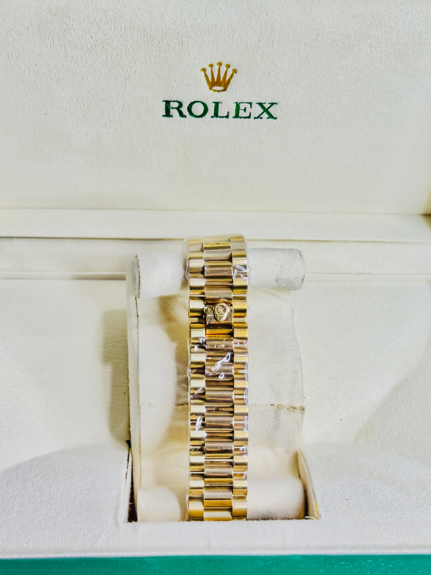 Rolex Royale Date Just - Golden Tiffany Dial