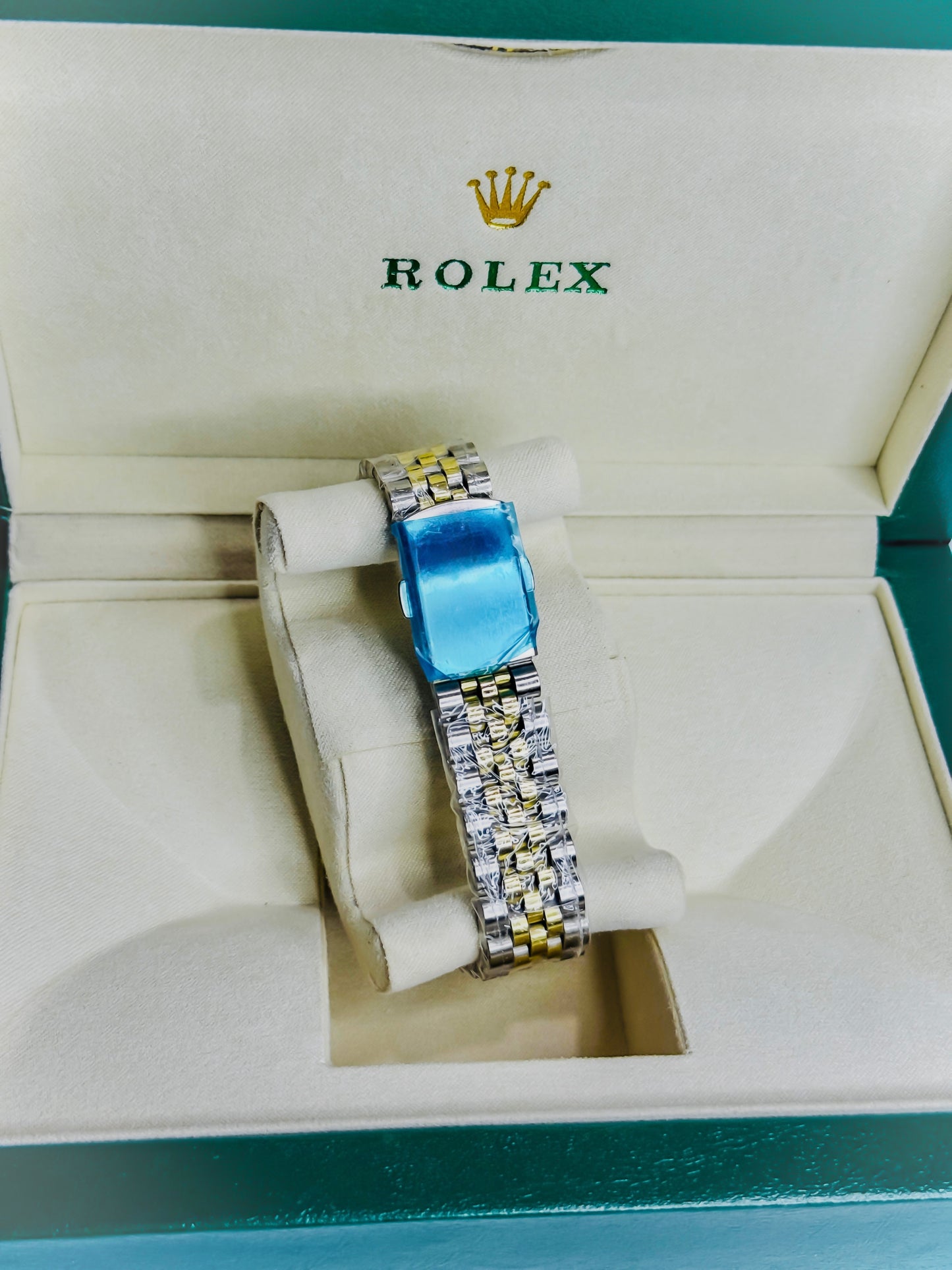 Rolex Royale Date Just - Premium Rose Sunburst Dial