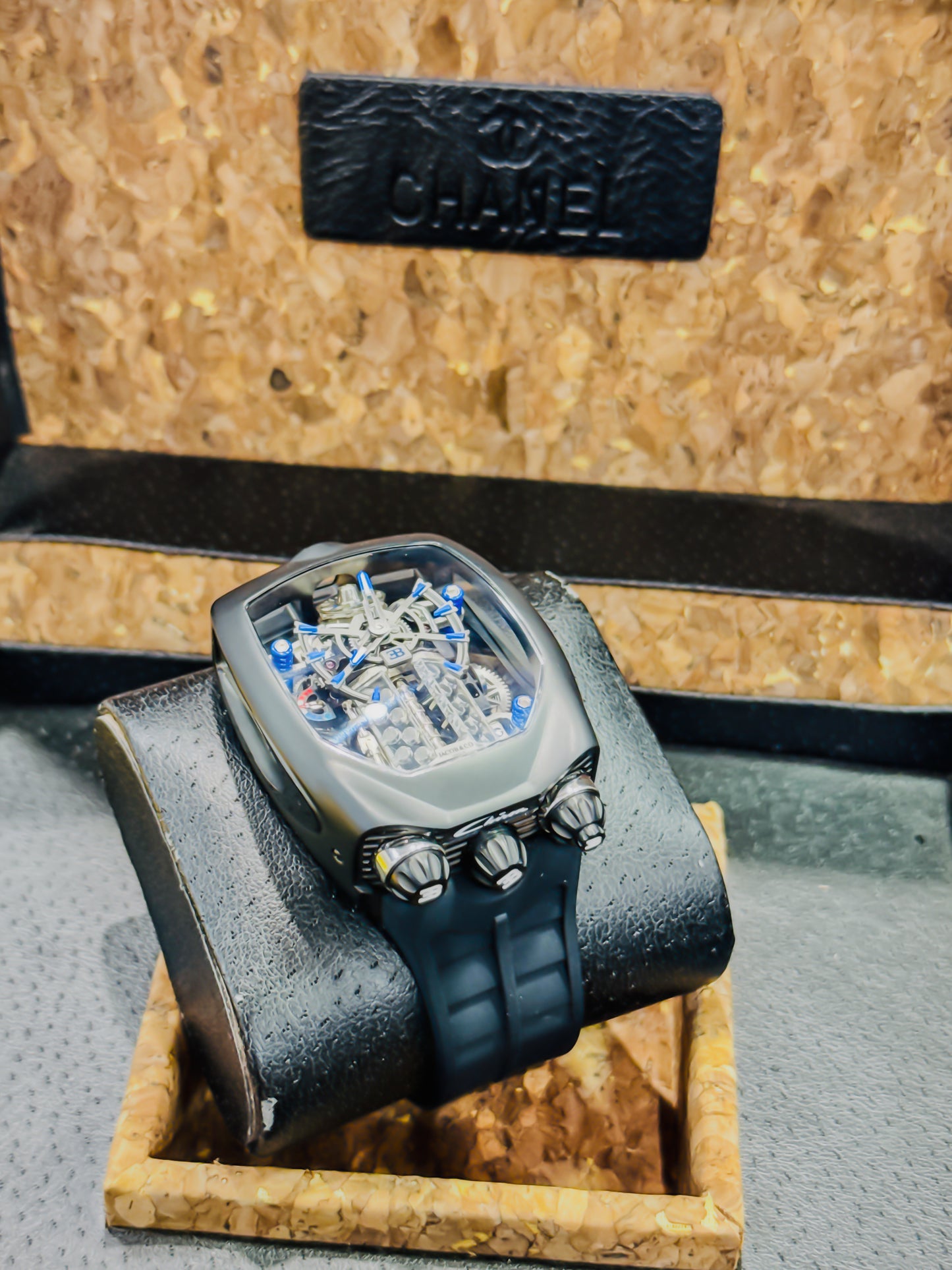 Jacob&Co Bugatti Chiron Skeleton - Black Master Edition