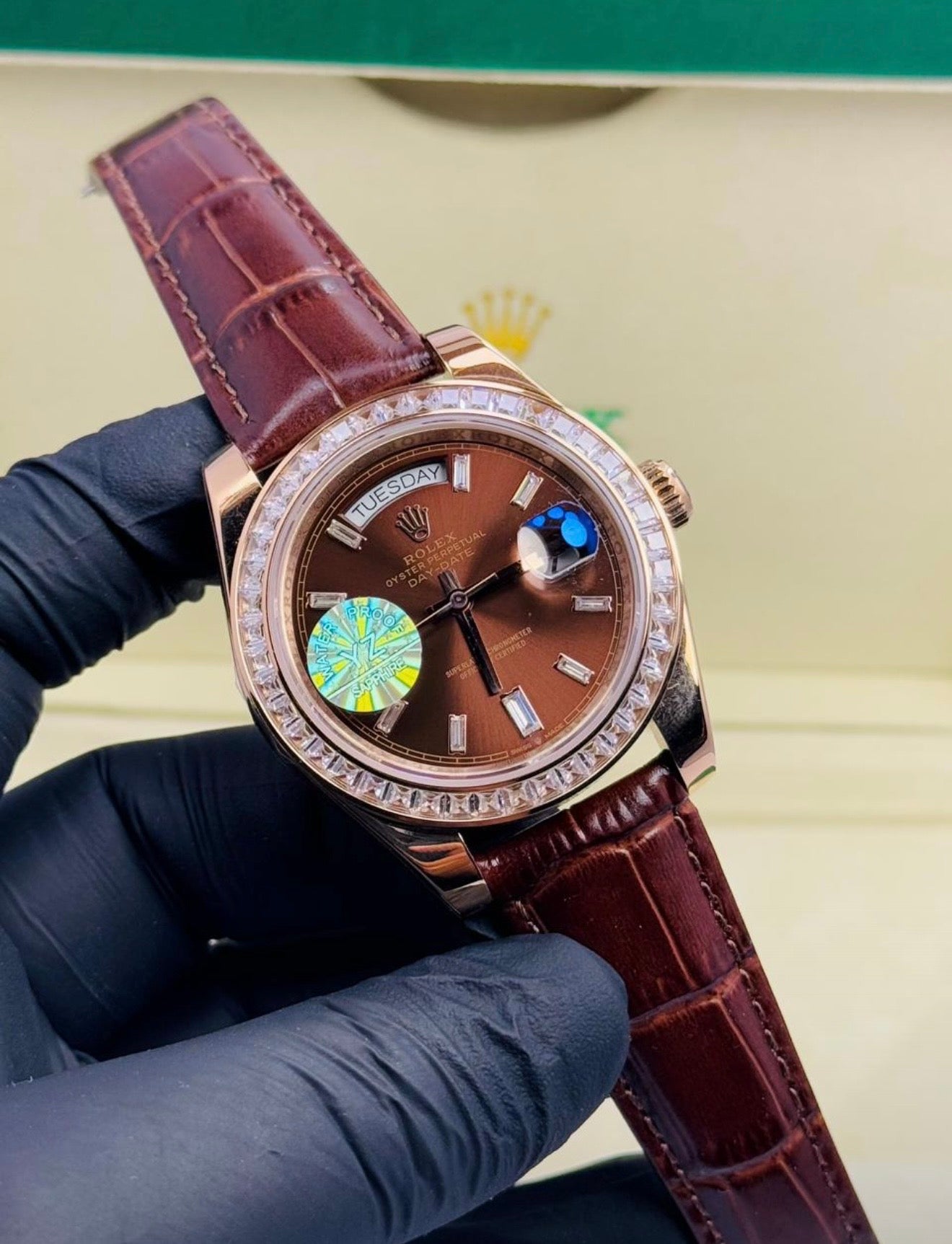 Rolex Royale Day Date Brown - Master Edition Watch
