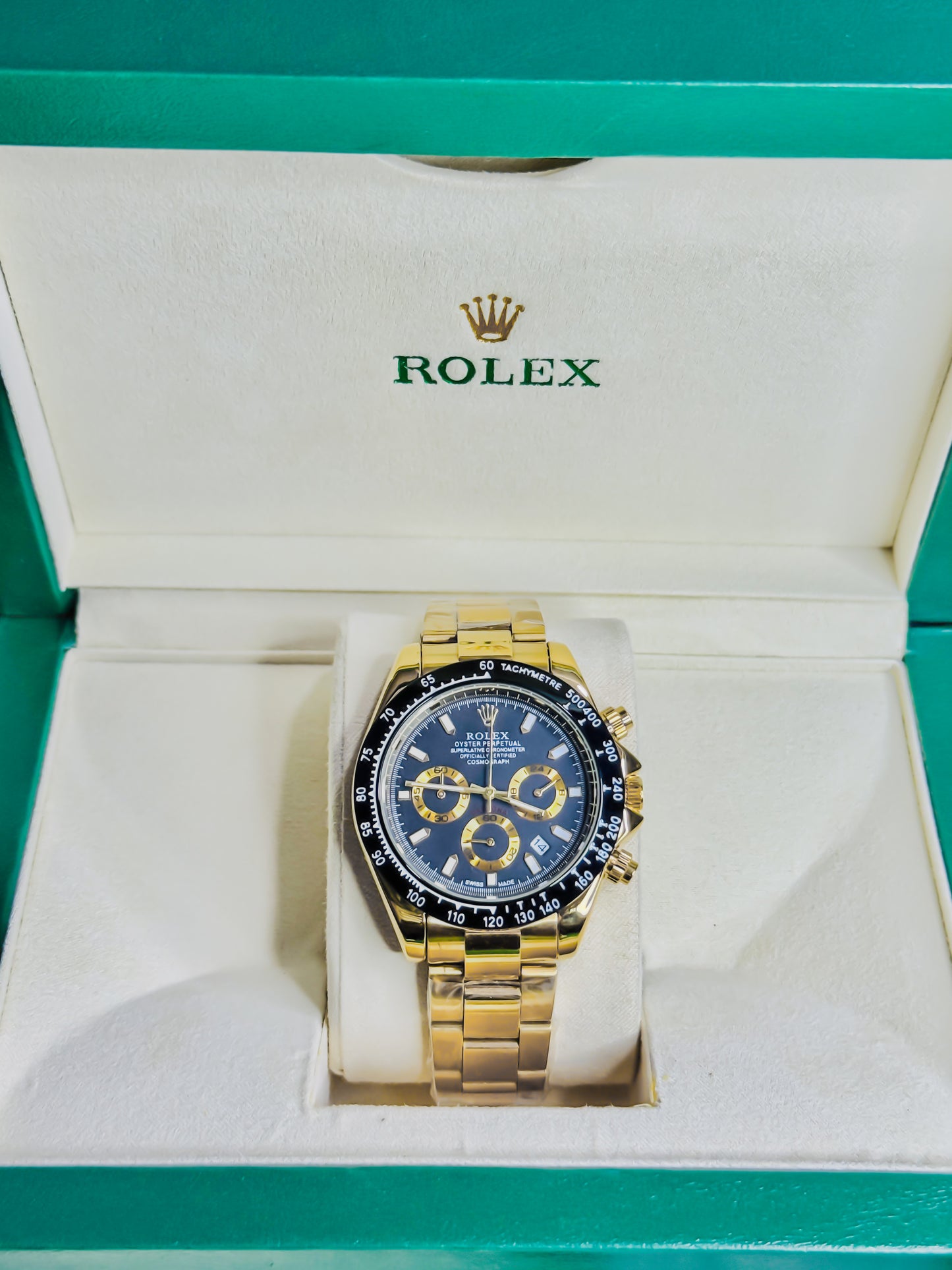 Rolex Daytona Golden - Black Dial Chronograph Edition
