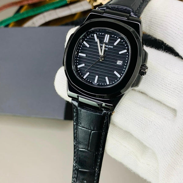 Patek Philippe – Black Leather Edition