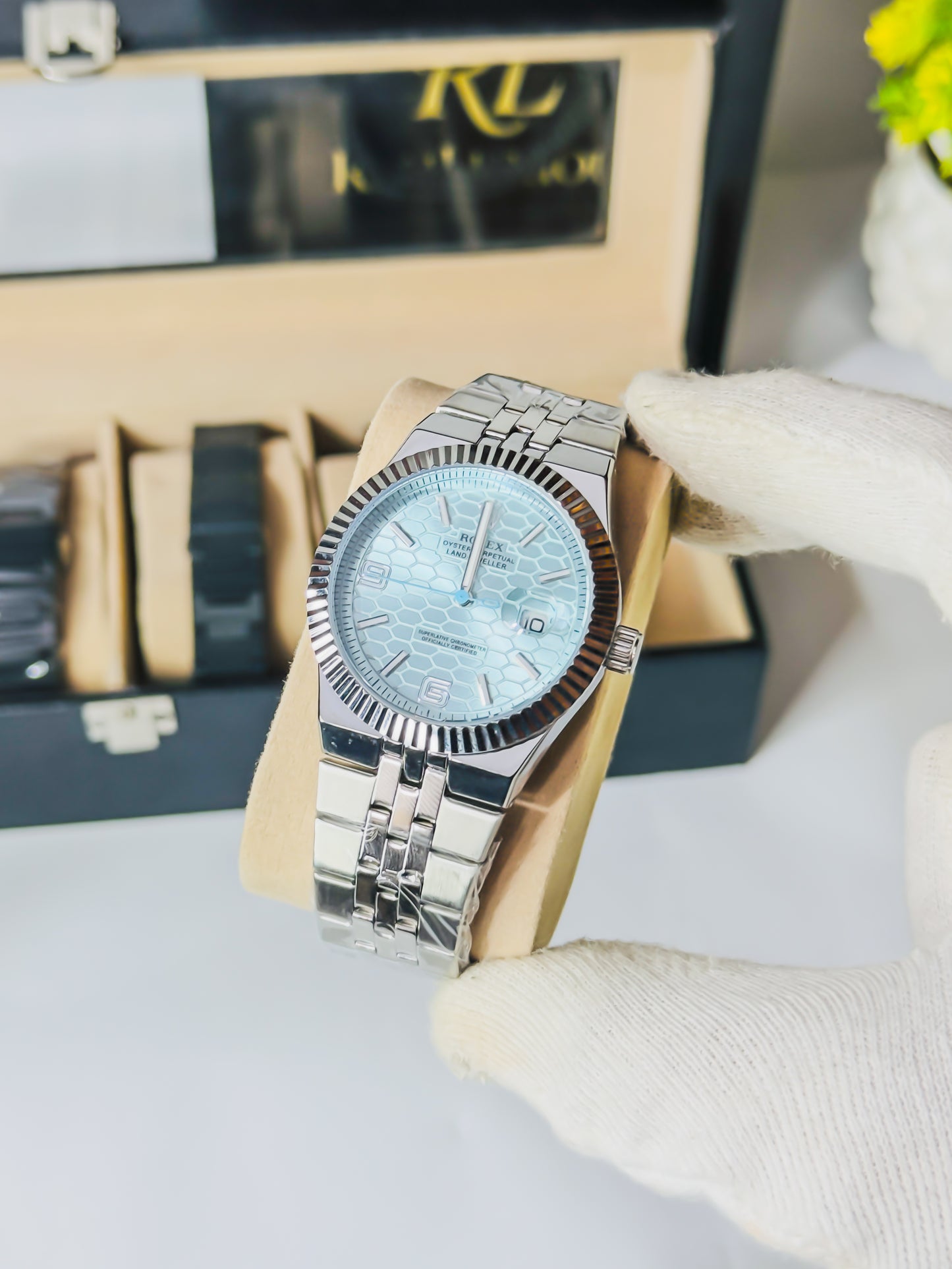 Land Dweller - Premium Silver & Tiffany Dial Edition