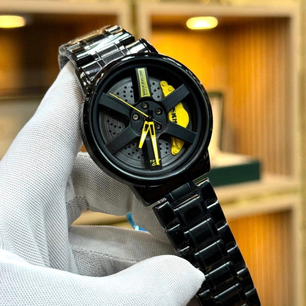 Wheels Rolling Watch