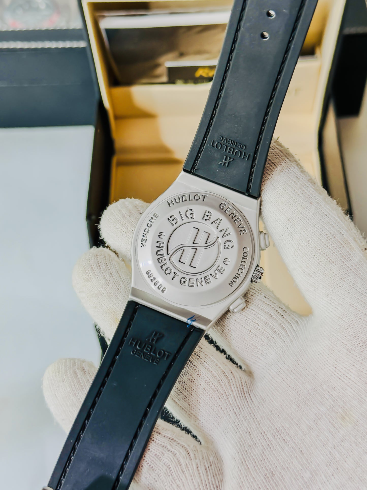 HB Blue - Premium Chronograph Style Dial