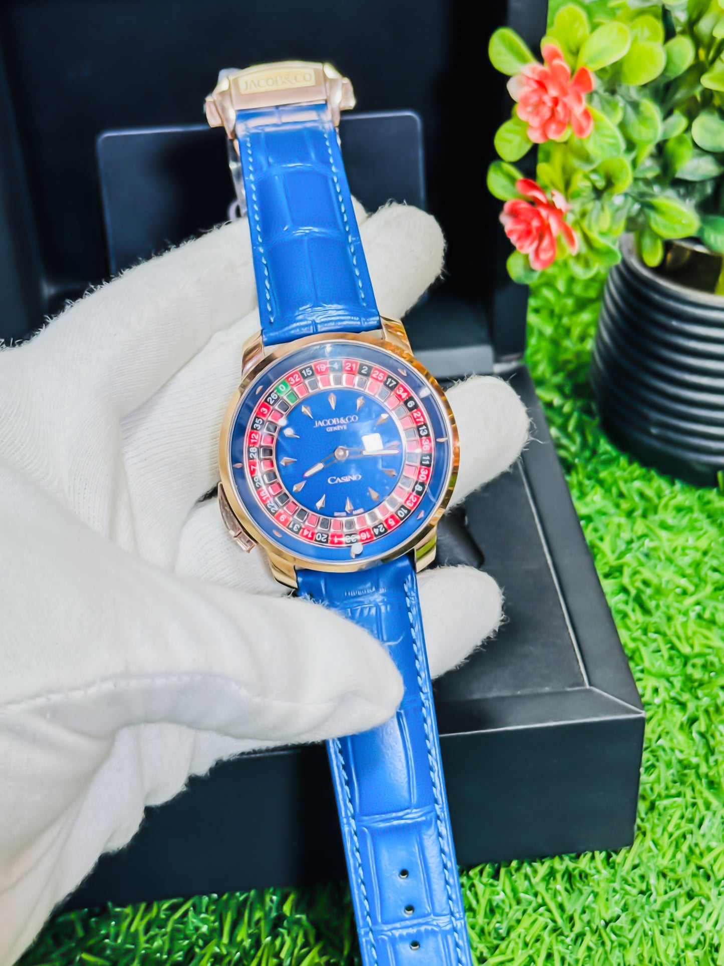 CASINO TOURBILLON by Jacob & Co - Blue Edition