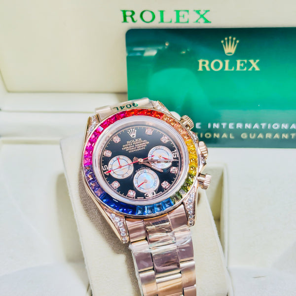 Rolex Rainbow Daytona - Chronograph Master Edition