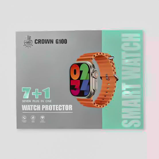 CROWN G100 7+1 SMART WATCH