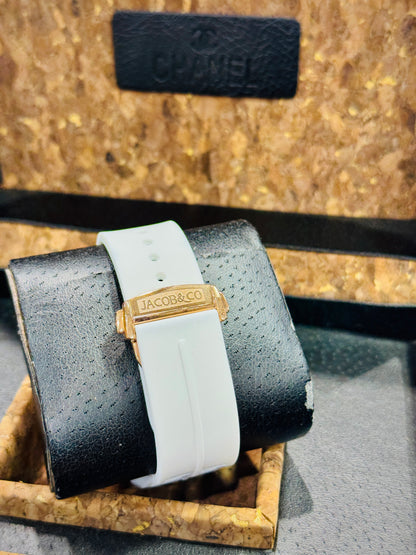 Jacob&Co Bugatti Chiron Skeleton - White Master Edition