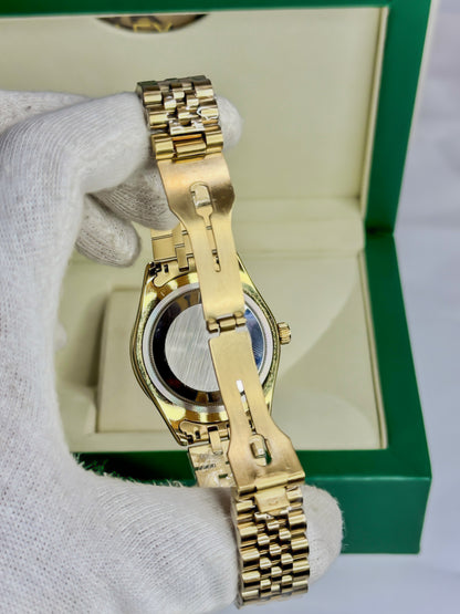 Rolex Royale Date Just Golden - Green Dial Edition