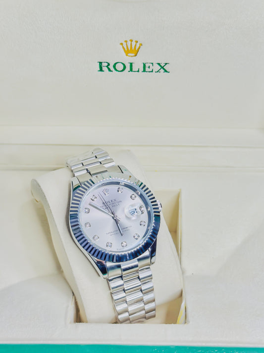 Rolex Royale Date Just - Silver