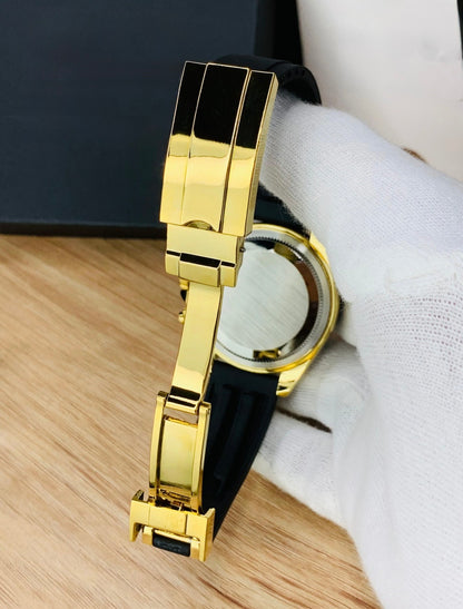 Black & Golden - Chronograph Strap Edition