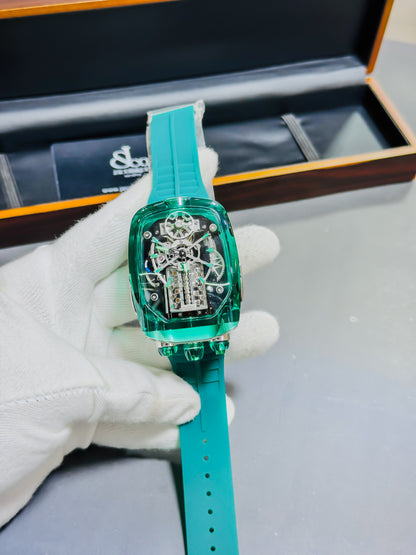 Jacob&Co Bugatti Chiron Green - Master Transparent Edition