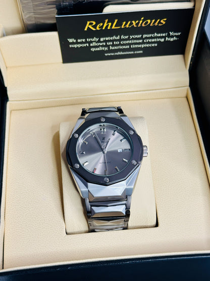 Hoblot Geneve Chain Watch - Premium Men Edition