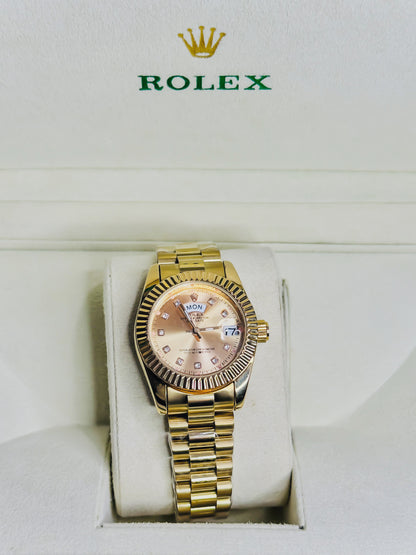 Rolex Royale Day - Date | Golden Female Edition