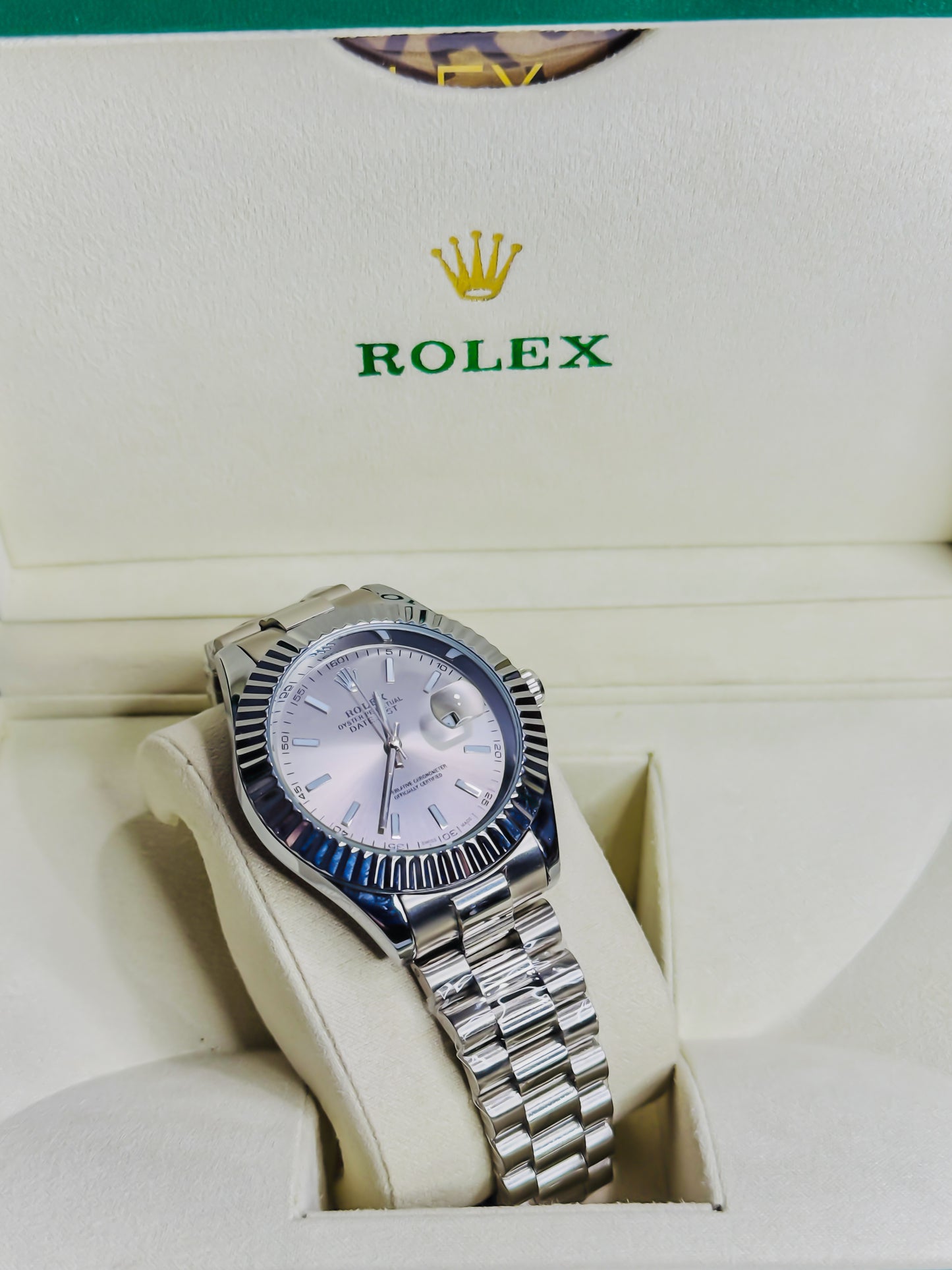 Rolex Royale Date Just - Silver Edition