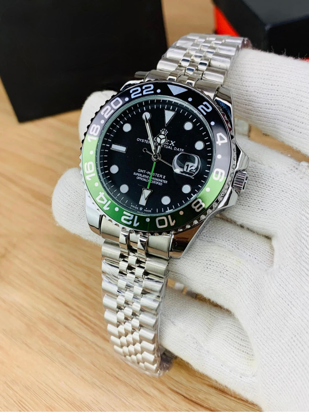 Rolex GMT Dual Black-Green