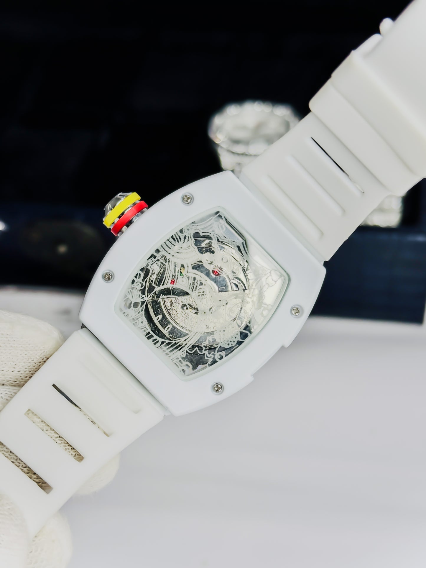 Richard Mille - RM White Smiley - Strap Edition
