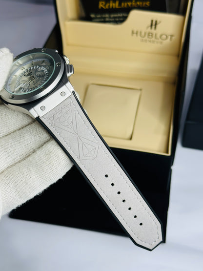 HB Geneve Grey - Premium Strap Edition