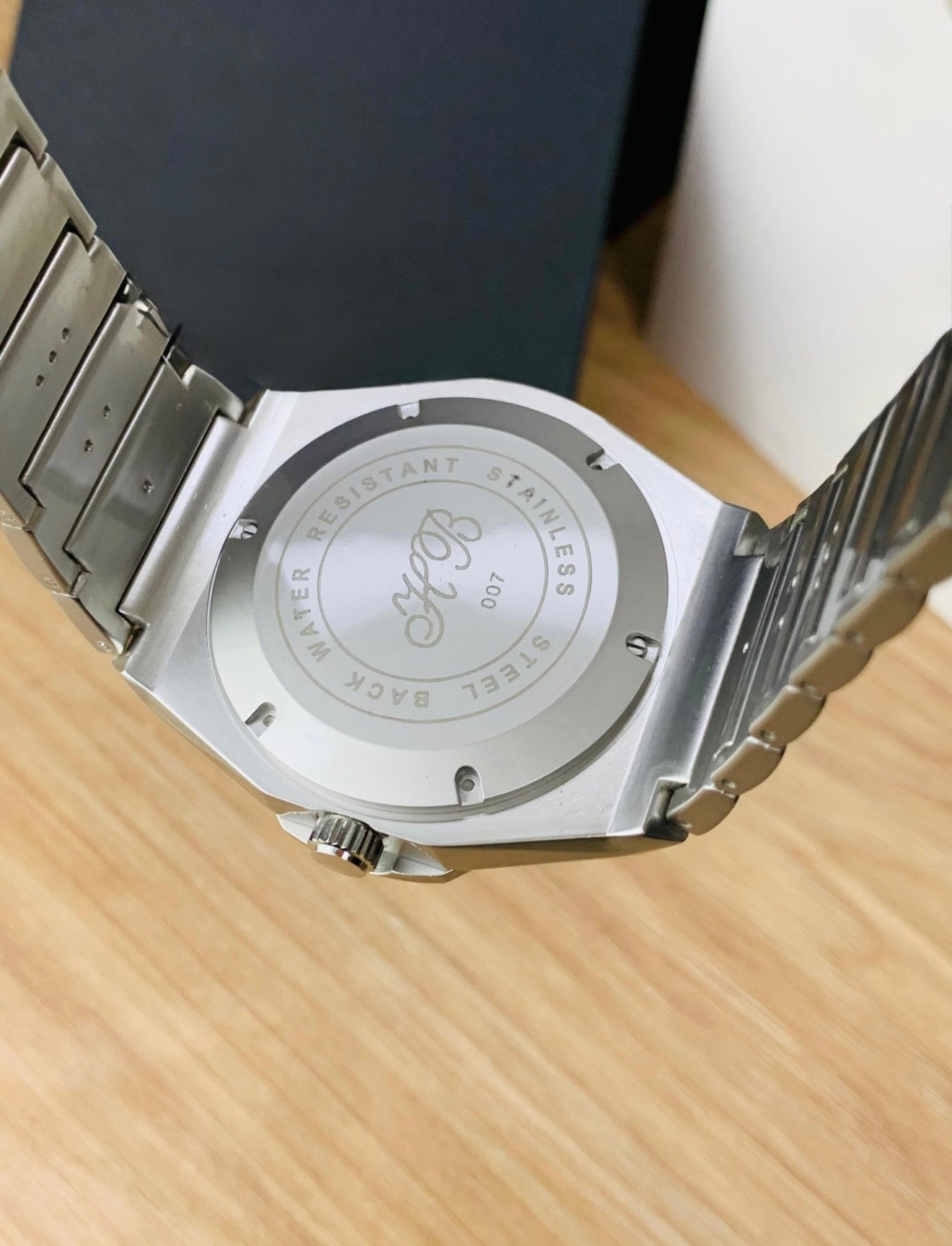 Diamond Cut Plain Dial - White Edition-