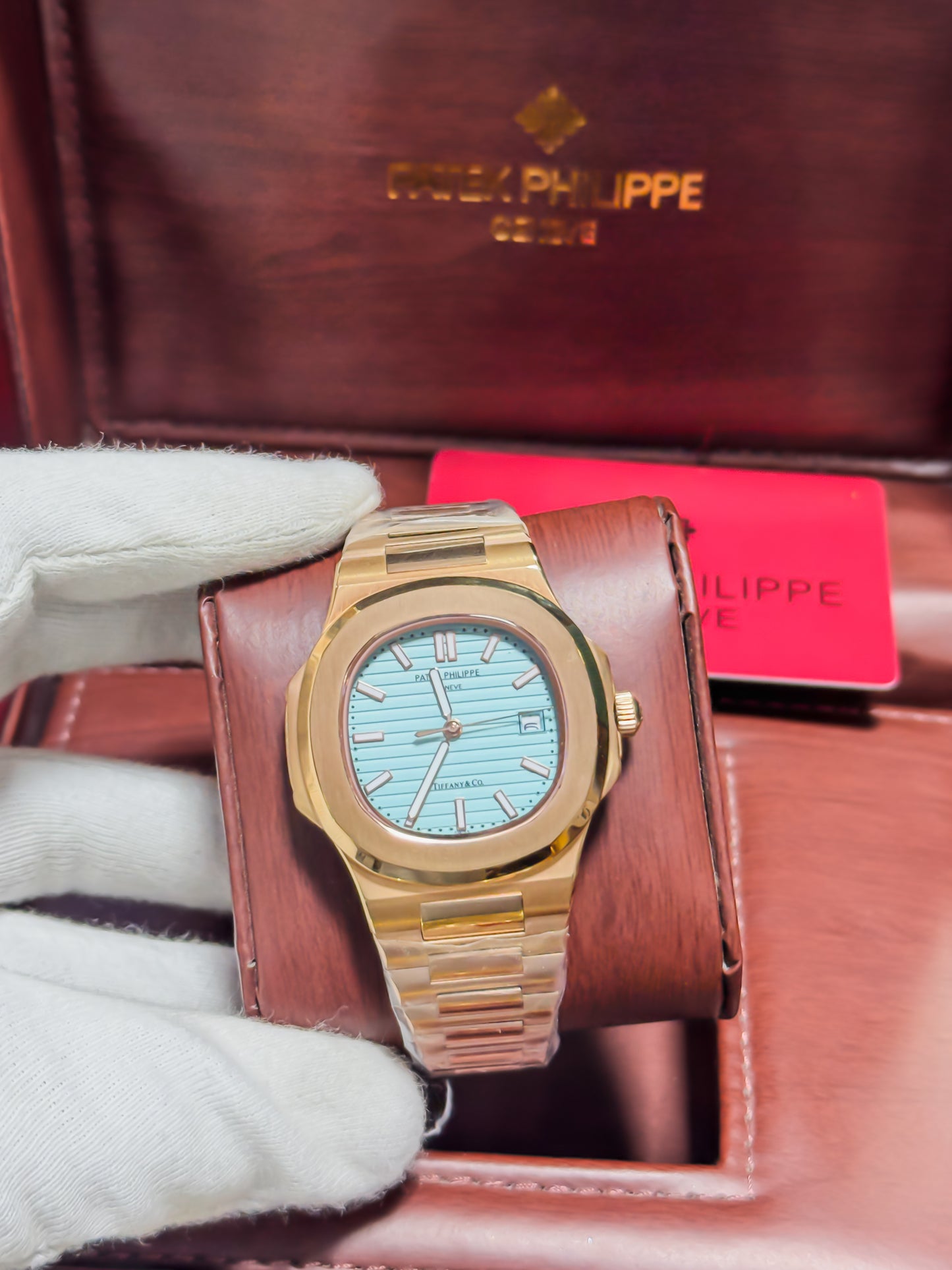 Patek Philippe Nautilus Golden - Tiffany Dial - Master Edition