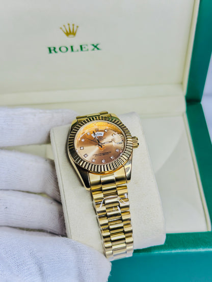 Rolex Royale Day - Date | Golden Female Edition