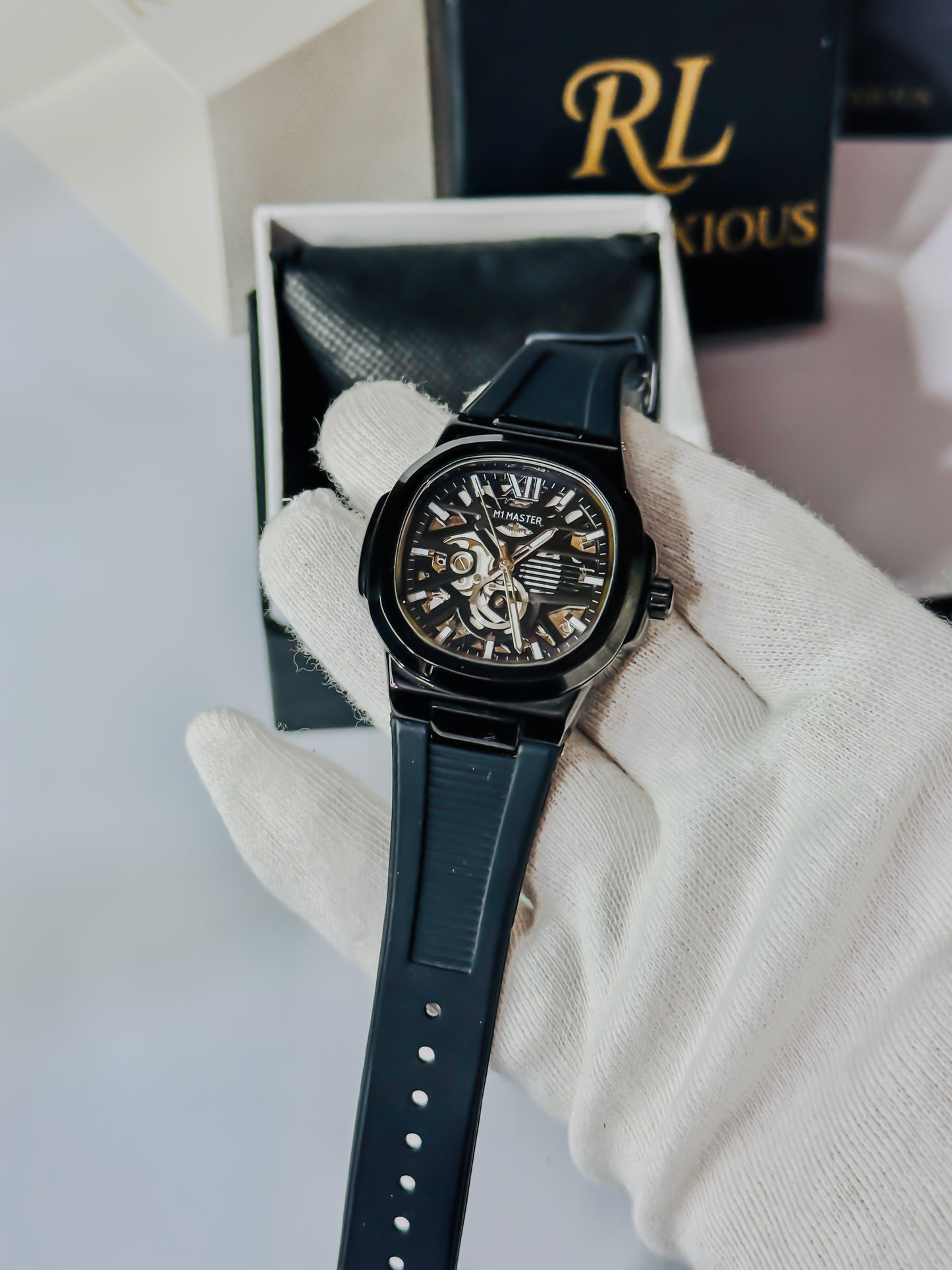 Original Automatic Skeleton Watch - Black Edition