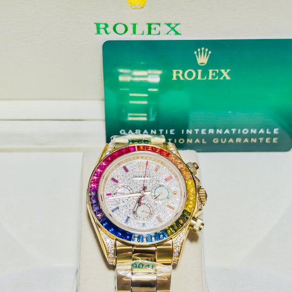 Rolex Rainbow Daytona - Gold Master Edition