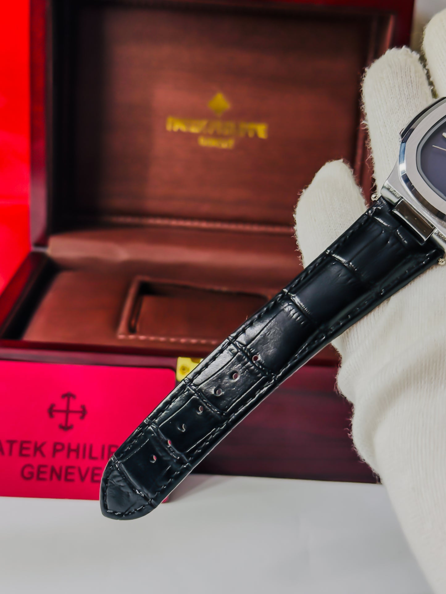 PP - Semi Auto Black with Blue Dial Edition