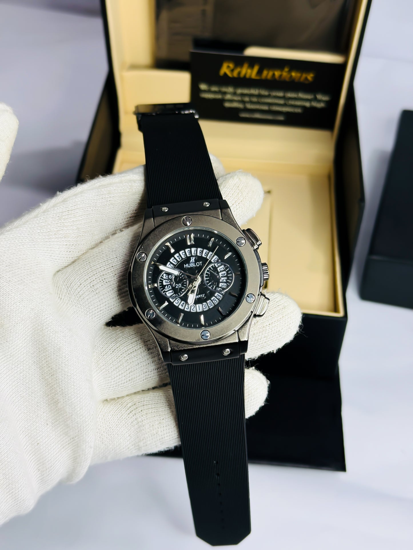 HB Black - Premium Strap Edition