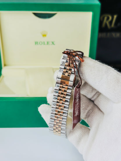 Premium Date Just - Two Tone - Rose Gold Edition