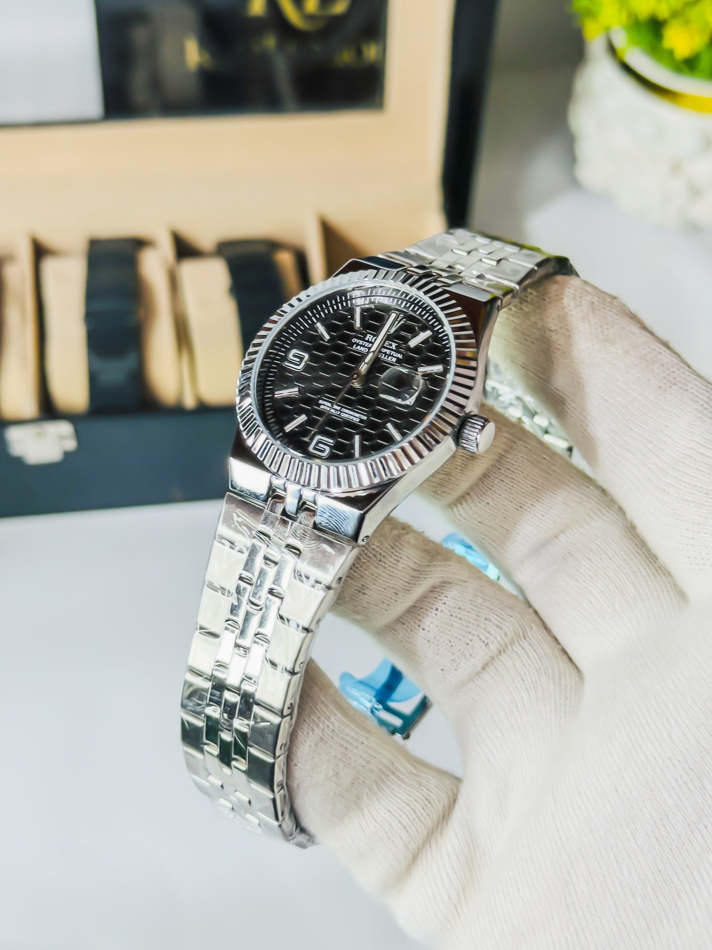 Land Dweller - Premium Silver & Black Dial Edition