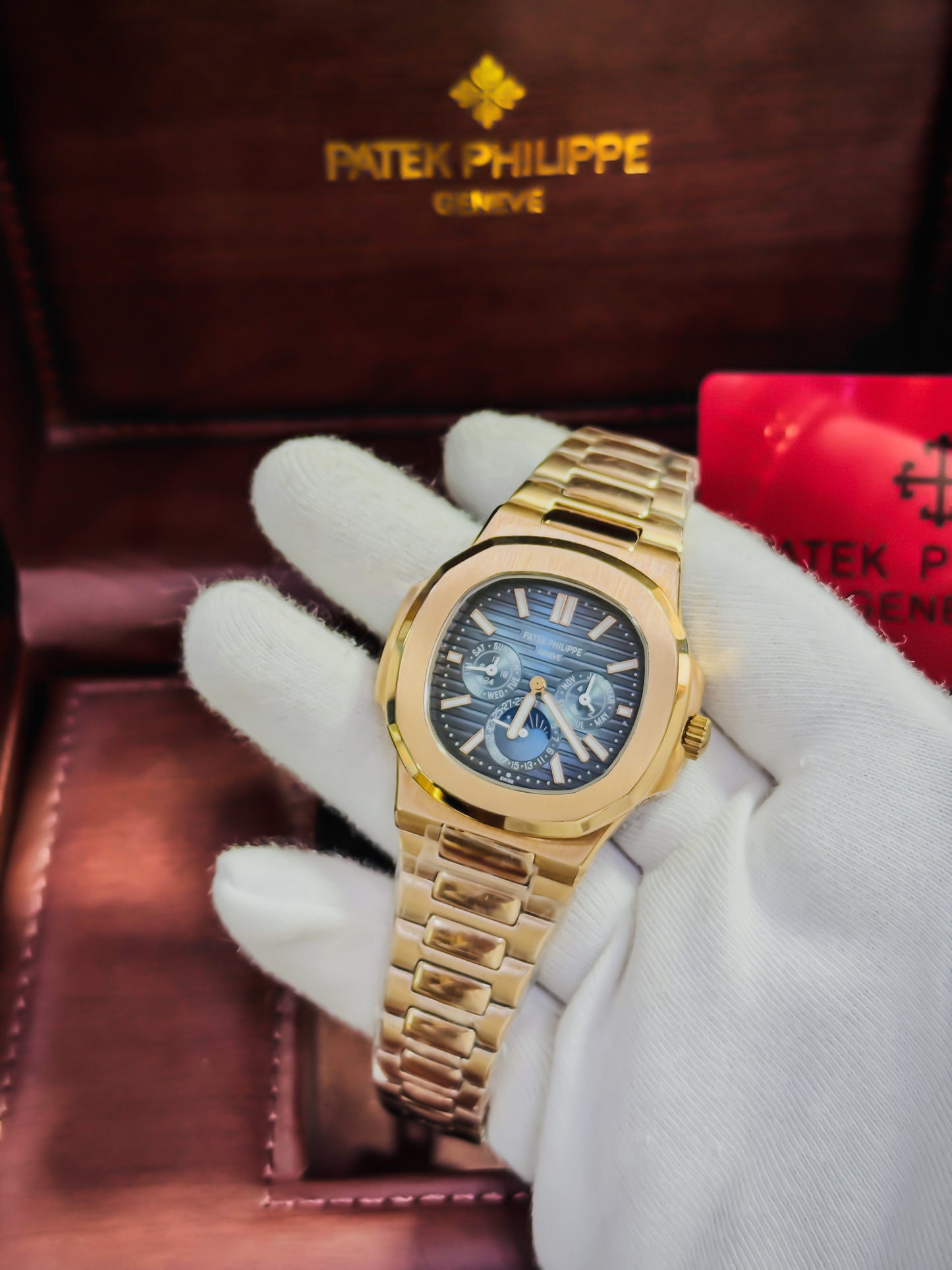 Patek Philippe Nautilus Gold Chronograph – Master Edition