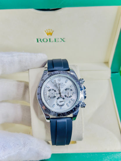 Rolex Daytona Silver - Chronograph Strap Edition
