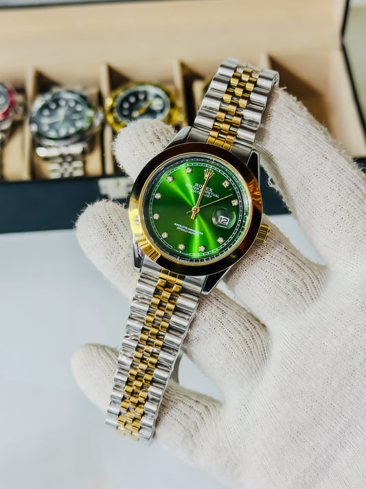 Date Just - Green & Golden Edition
