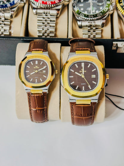 Premium Leather Strap - Couple Edition