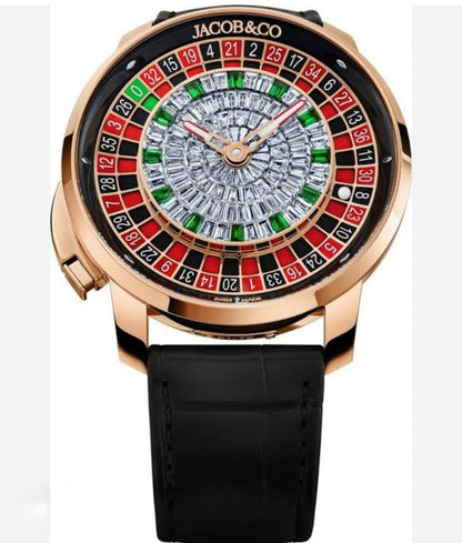 CASINO TOURBILLON by Jacob & Co - ROSE GOLD Edition