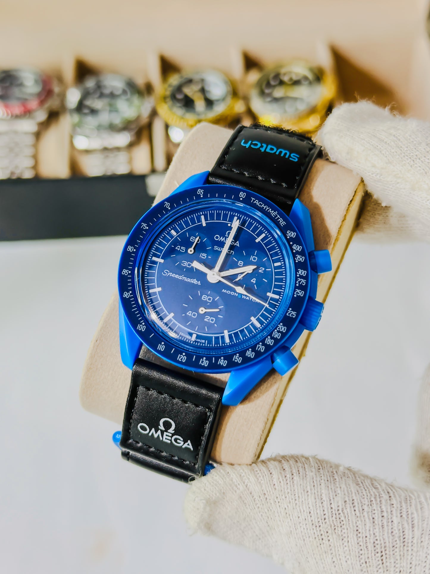 OmegaxSwatch Mission to Mars - Blue Edition